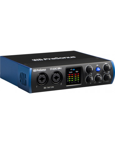 Interfaz De Audio USB-C De 2x2 PreSonus Studio 24c