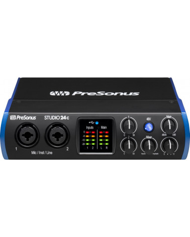 Interfaz De Audio USB-C De 2x2 PreSonus Studio 24c