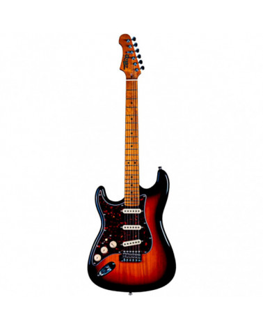 Guitarra Eléctrica Para Zurdos Jet JS300-SB-SSS-LH Sunburst