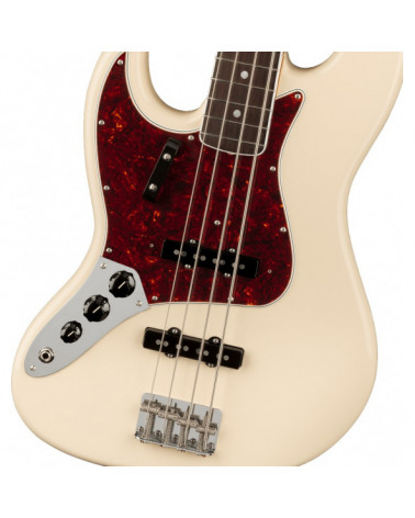 Bajo Eléctrico Para Zurdo Fender American Vintage II 1966 Jazz Bass Left-Hand Rosewood Olympic White LH RW OWT