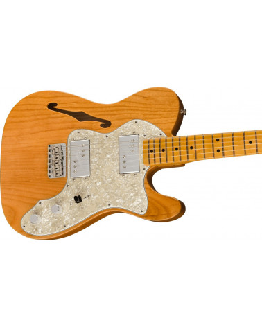 Guitarra Eléctrica Fender American Vintage II 1972 Telecaster Thinline Maple Aged Natural MN AGN