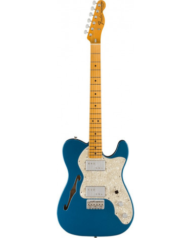 Guitarra Eléctrica Fender American Vintage II 1972 Telecaster Thinline Maple Lake Placid Blue MN LPB