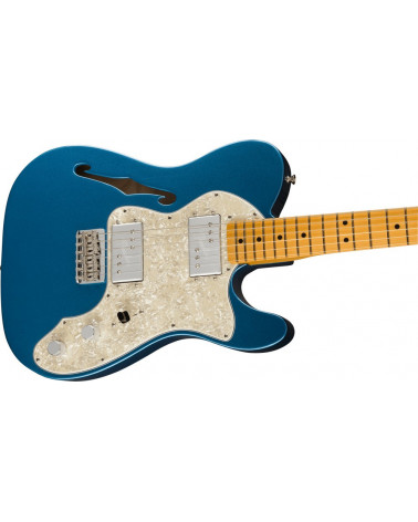 Guitarra Eléctrica Fender American Vintage II 1972 Telecaster Thinline Maple Lake Placid Blue MN LPB