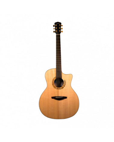 Guitarra Acústica Veelah V7-SAS-GAC