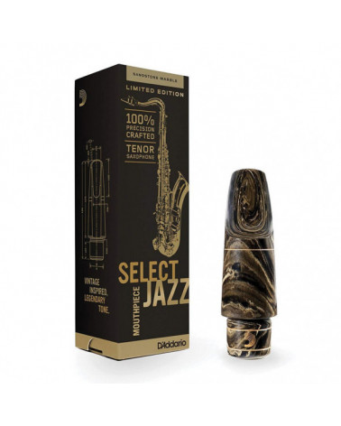 Boquilla De Saxofón Tenor De Mármol D'Addario Select Jazz MKS-D8M-MB