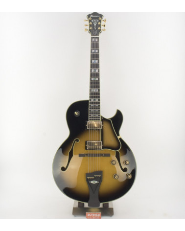 Guitarra Eléctrica Ibanez LGB300 VYS George Benson Signature Vintage Yellow Sunburst