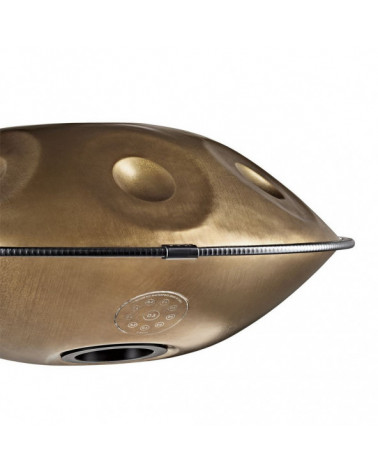 Handpan Meinl Sensory Handpan Vintage Gold D Amara 10 Notas HPSTL101