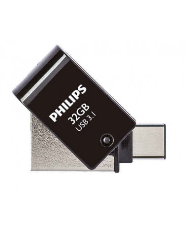 Memoria USB 3.1 Philips 32GB 2 en 1 (USB y USB-C)