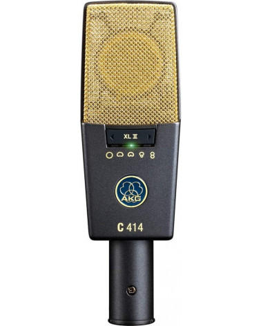 Micrófono De Condensador AKG C414XLII De Gran Diafragma Con 9 Patrones Polares