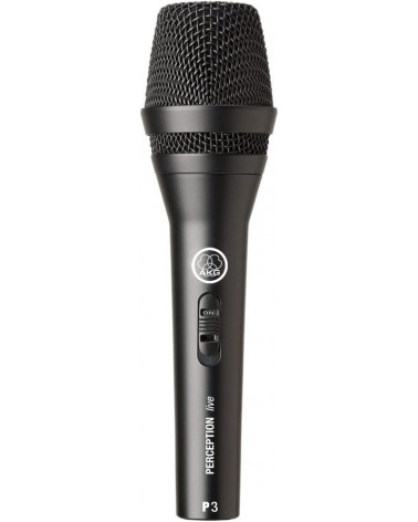 Microfono Dinámico AKG Perception Live P3S Para Voces Con Patrón Polar Supercardioide