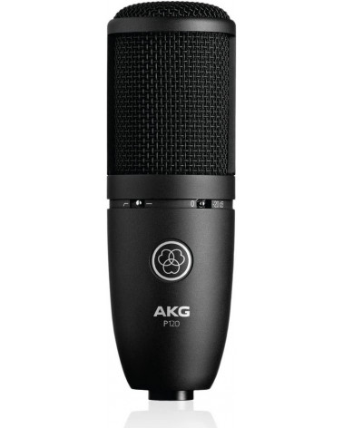 Micrófono De Condensador AKG P120 De Gran Diafragma Con Patrón Polar Cardioide