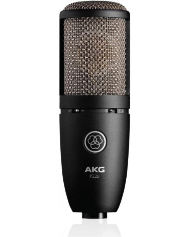 Micrófono De Condensador AKG P220 De Gran Diafragma Con Patrón Polar Cardioide
