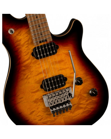 Guitarra Eléctrica EVH Wolfgang WG Standard QM Baked Maple 3-Color Sunburst WG STD QM BKD MPL 3 TN BRST