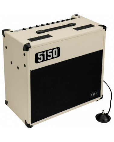Amplificador Para Guitarra EVH 5150 Iconic Series 15W 1X10 Combo Ivory IVY