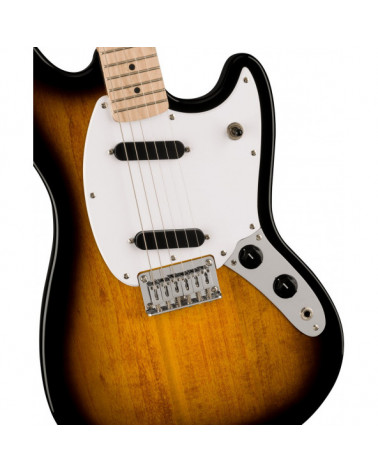 Guitarra Eléctrica Squier Sonic Mustang Maple 2-Color Sunburst MN WPG 2TS