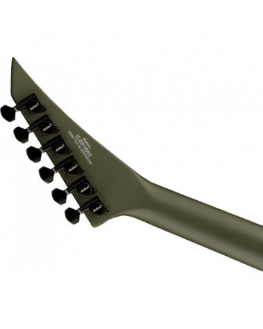 Guitarra Eléctrica Jackson X Series Rhoads RRX24 Laurel Matte Army Drab Black Bevels M ARM DRB BLK BVLS