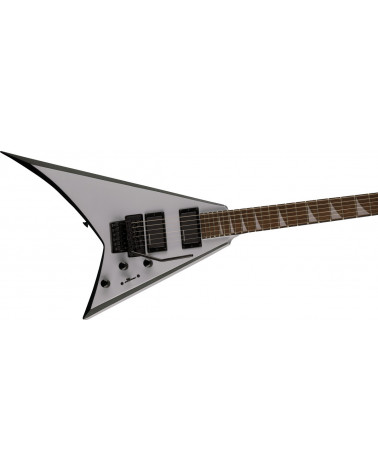 Guitarra Eléctrica Jackson X Series Rhoads RRX24 Laurel Battleship Gray Black Bevels GR