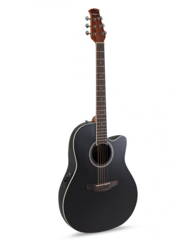 Guitarra Electroacústica Applause AB24II CS Mid Cutaway Black Satin AB24-5S
