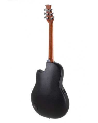 Guitarra Electroacústica Applause AB28 Super Shallow Bowl Cutaway Black Satin AB28-5S