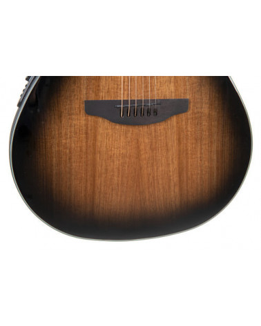 Guitarra Electroacústica Ovation Celebrity Standard Plus Mid Cutaway Blackwood Burst CS24P-ABLKW-G