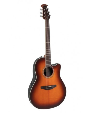 Guitarra Electroacústica Ovation Celebrity Traditional Mid Cutaway Sunburst CS24-1-G
