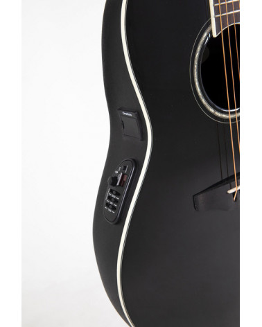 Guitarra Electroacústica Ovation Celebrity Traditional Mid Cutaway Negro CS24-5-G