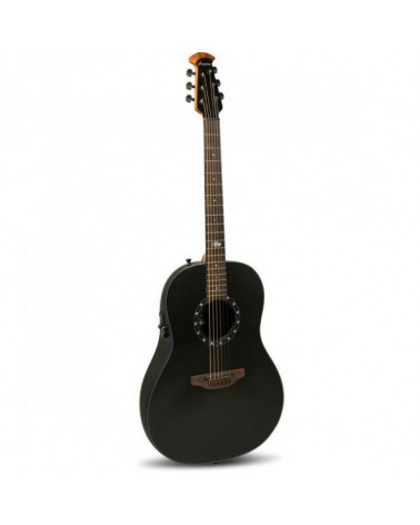 Guitarra Electroacústica Ovation Pro Series Ultra Mid-Depth Pitch Black 1516PBM-G