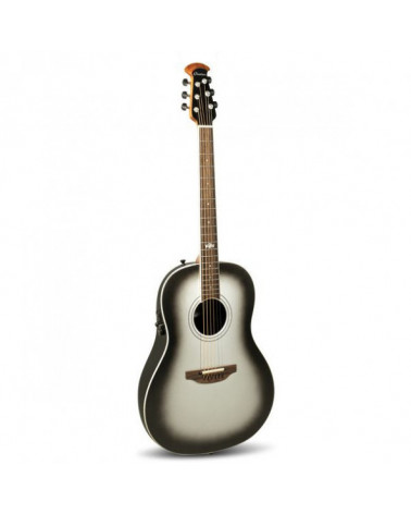 Guitarra Electroacústica Ovation Pro Series Ultra Mid-Depth Plateado Oscuro 1516SSM-G
