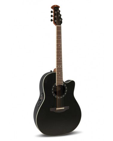 Guitarra Electroacústica Ovation Standard Balladeer Deep Contour Cutaway Negro 2771AX-5-G