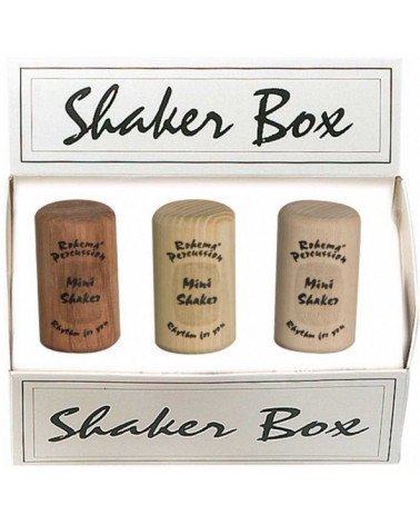 Caja De 18 Shakers De Madera Rohema Display Box Con 18 Minishaker 61608