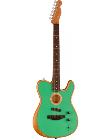 Guitarra Acústica/Eléctrica Fender Limited Edition Acoustasonic Player Telecaster Rosewood Sea Foam Green
