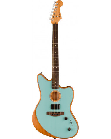 Guitarra Acústica/Eléctrica Fender Acoustasonic Player Jazzmaster Rosewood Ice Blue