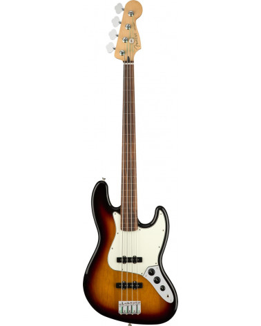 Bajo Eléctrico Fender Player Jazz Bass Fretless Pau Ferro 3-Color Sunburst
