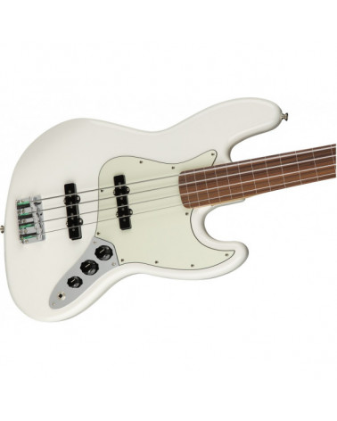 Bajo Eléctrico Fender Player Jazz Bass Fretless Pau Ferro Polar White