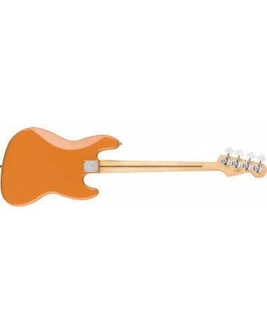 Bajo Eléctrico Para Zurdo Fender Player Jazz Bass Pau Ferro Capri Orange