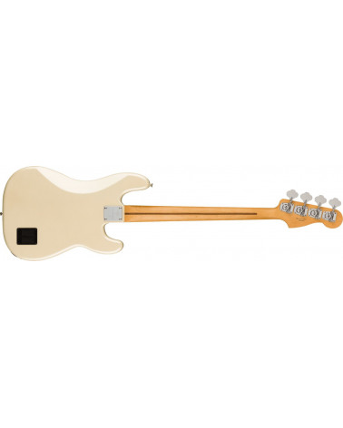 Bajo Eléctrico Para Zurdo Fender Player Plus Precision Bass Pau Ferro Olympic Pearl