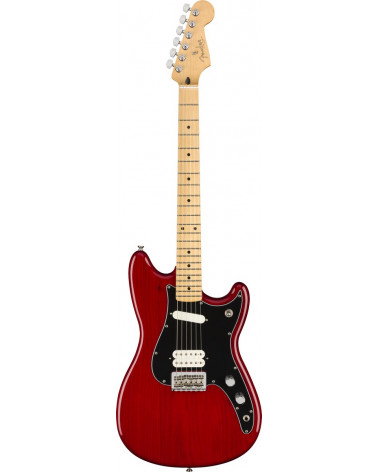 Guitarra Eléctrica Fender Player Duo-Sonic HS Maple Crimson Red Transparent