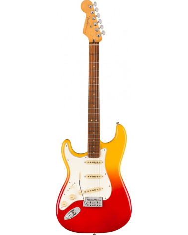 Guitarra Eléctrica Para Zurdo Fender Player Plus Stratocaster Pau Ferro Tequila Sunrise
