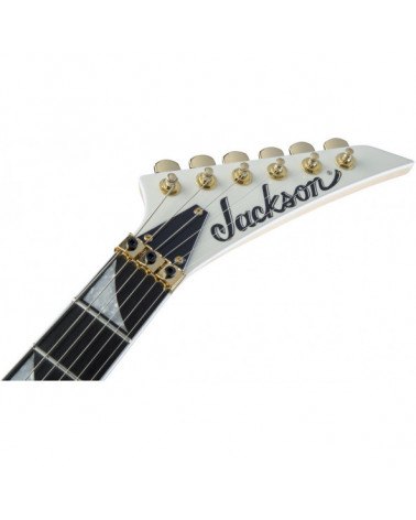 Guitarra Eléctrica Jackson Pro Series Rhoads RR3 Ebony Ivory with Black Pinstripes