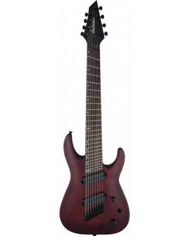 Guitarra Eléctrica De 8 Cuerdas Jackson X Series Dinky Arch Top DKAF8 MS Laurel Multi-Scale Stained Mahogany