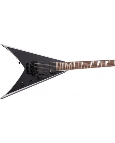 Guitarra Eléctrica De 7 Cuerdas Jackson X Series King V KVX-MG7 Laurel Satin Black with Primer Gray Bevels