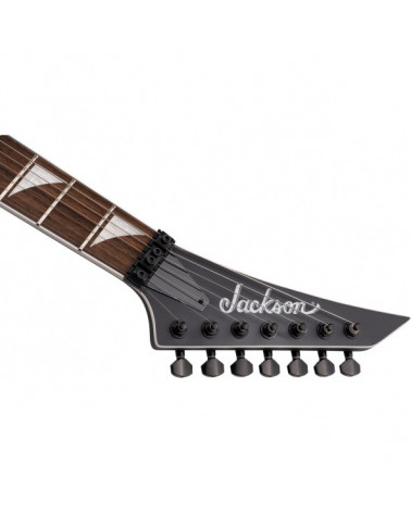 Guitarra Eléctrica De 7 Cuerdas Jackson X Series Rhoads RRX24-MG7 Laurel Satin Black with Primer Gray Bevels