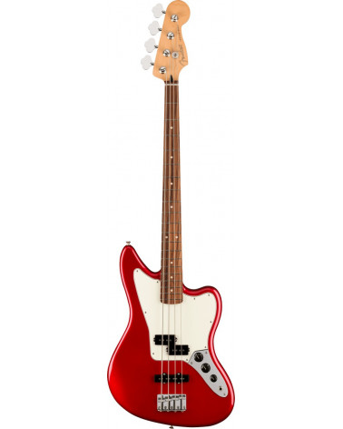 Bajo Eléctrico Fender Player Jaguar Bass Pau Ferro Candy Apple Red PF CAR