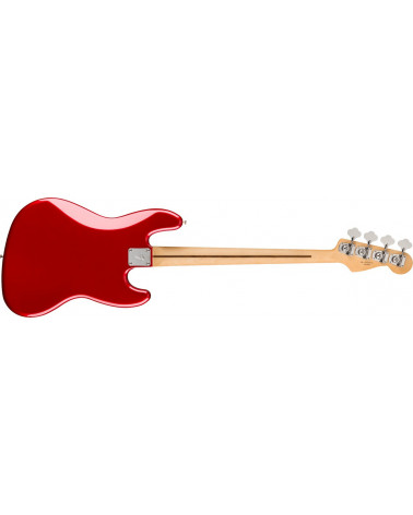 Bajo Eléctrico Para Zurdo Fender Player Jazz Bass Left-Handed Pau Ferro Candy Apple Red LH PF CAR