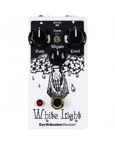 Pedal Para Guitarra Overdrive Vintage EarthQuaker Devices White Light v2 Limited Edition