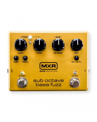 Pedal Para Bajo Dunlop MXR M-287 Sub Octave Bass Fuzz