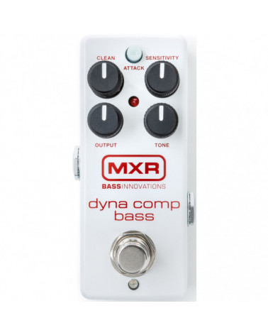 Pedal Compresor Para Bajo Dunlop MXR M-282 Mini Dyna Comp Bass