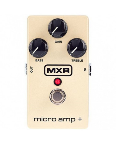 Pedal Amplificador Dunlop MXR M-233 Micro Amp+