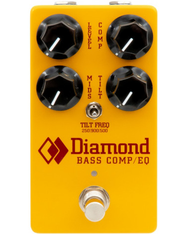 Pedal Compresor Para Bajo Diamond Pedals Bass Comp/EQ