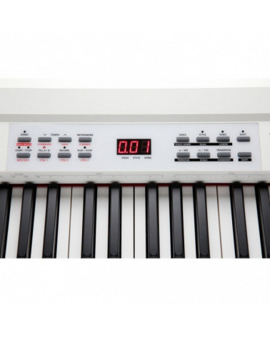 Piano Digital Kurzweil KA90W De 88 Teclas Con Acompañamientos Blanco